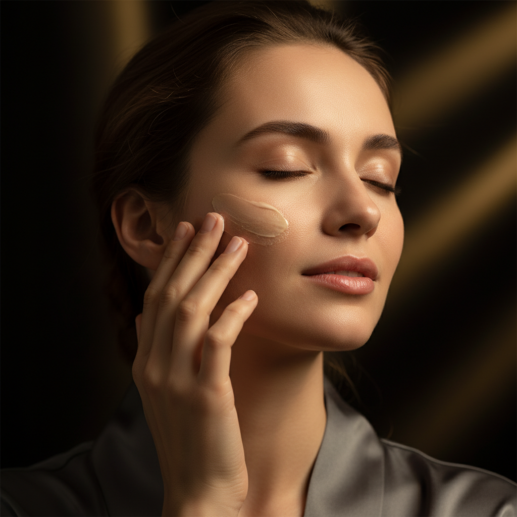Elegant woman — L'Essence Royale botanical lifestyle